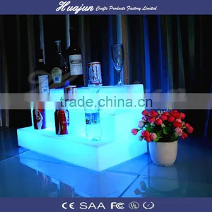 Color Changing Plastic Wine Display Rack thumbnail-3