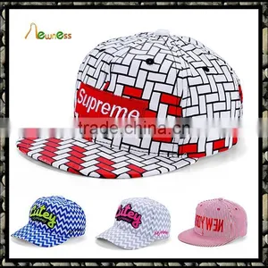 Custom Design Plain Embroidery Snapback Hats In Bulk thumbnail-1