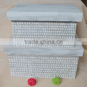 2016 Hotsale High Quality Rectangle Wooden Packing Box thumbnail-1
