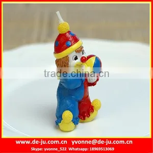 Colorful Buffoon Shaped Handmade Luxury Scented Candle thumbnail-1