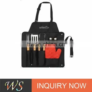 WSSKHL162 Stainless Steel Bbq Tool Set With Plastic Carrying Case thumbnail-1