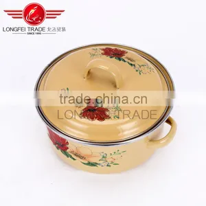 Chinese Hot Sale High Quality Cheap Enamel Cookware Sets / Casserole thumbnail-3