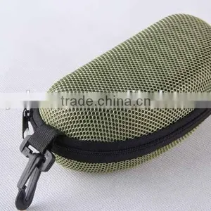 Double Colour Net Cloth Glasses Box With Plastic Hook/glasses Case thumbnail-1