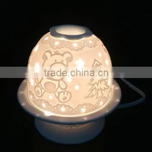 Factory Supply Ceramic Electric Aroma Oil Burner Lamp thumbnail-4