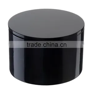 Round Black Lacquer Box thumbnail-1