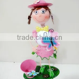 Beautiful Girl With Solar Light for Garden thumbnail-1