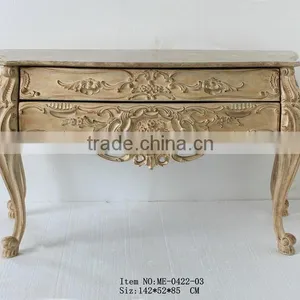 Room Decorative Furniture Marble Top Plexiglass Console Table thumbnail-3