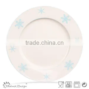 10.5" Christmas Ceramic Plate, Ceramic Christmas Plate thumbnail-1