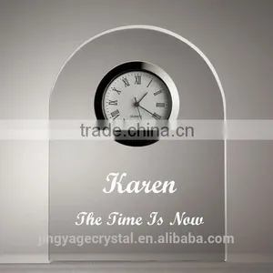 Crystal Table Clock for Hotel Decoration thumbnail-1