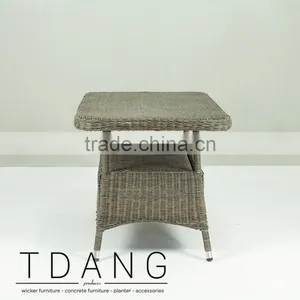 Manning Wicker K-D Table - Garden Outdoor Rattan Dining Table thumbnail-2