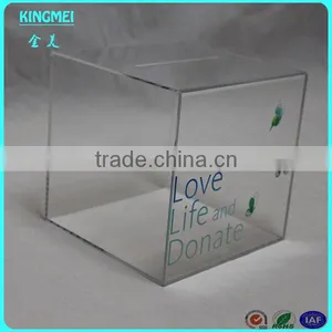 Custom All Kinds of Acylic Suggestion Display Boxes With Lock thumbnail-6