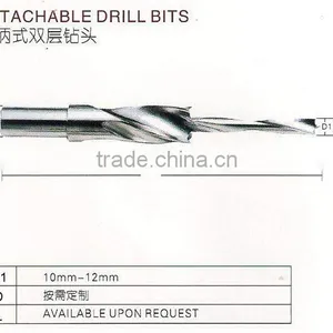 Straight Shank Solid Carbide Woodworking Twist Drill Bits With High Quality thumbnail-1