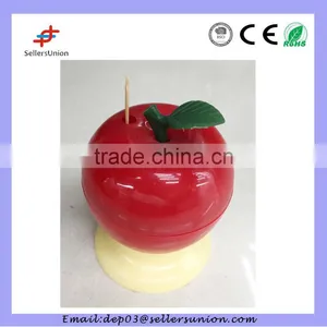 Apple Design Toothpick Box With 100pcs Toothpick thumbnail-1