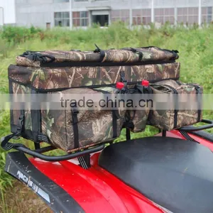 ATV/quad Rear Rifle Cargo Bag (Black/Camo) thumbnail-1