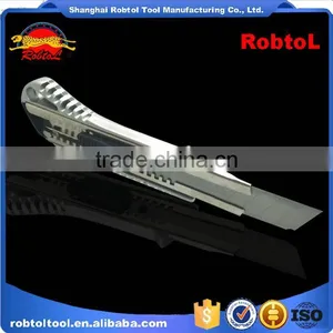 Utility Knife Retractable Blade Box Cutter Art Knives Snap off Lock Razor Blade Aluminum Alloy Shell thumbnail-1