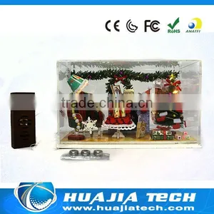 New Arrival Self-assembling Wooden Building Christmas Room HJ112264 3d Puzzle Maker thumbnail-1