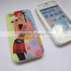 Popular Most Fashion Silicone Mobile Phone Case for Ip4/4S thumbnail-1