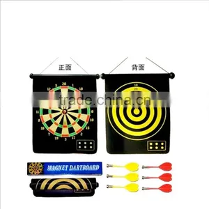 Magnetic Plastic Dart Board With 6 Darts thumbnail-1