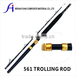 561 Fiberglass Trolling Fishing Rod thumbnail-1