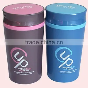 320ml Plastic Airtight Vacuum Cup With Lid/Water Cup/Vacuum Bottle thumbnail-1