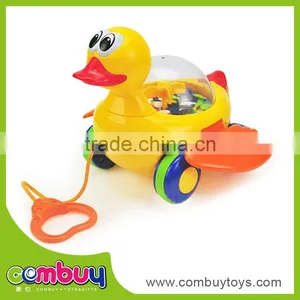 Intelligence Plastic Cartoon Music Duck Pull String Toys thumbnail-1