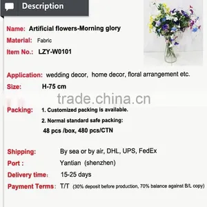 Lovely Dried Flower Indoor Decoration Craft Fabric Flowers Party Decorations thumbnail-2
