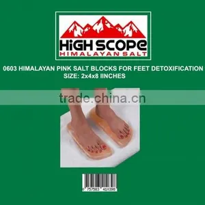 HIMALAYAN PINK SALT BLOCKS FOR FEET DETOXIFICATION thumbnail-1