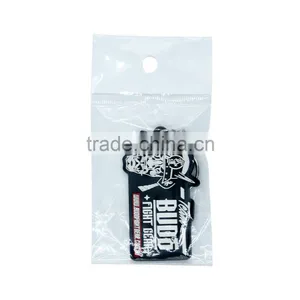OEM Waterproof Personal Beautiful Small Cute Gift Silicone Keychain Keyring thumbnail-4