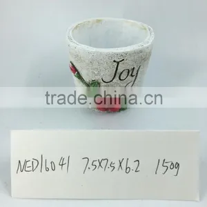 Mini Cement Flower Pot for Home and Garden Decorative thumbnail-4