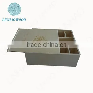 China 3 Bottles Wood Wine Box thumbnail-1