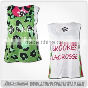 2017 Sublimation Custom Polyester Lacrosse Jerseys Jersey thumbnail-1