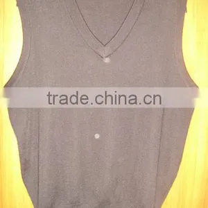 Men Sweater,vest for Men,v Neck,knitted Garment thumbnail-1