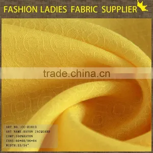 Fashionable 100 Pure Rayon Challie Dobby Fabric for Suit and Pants Solid Rayon Fabric Jacquard Fabric Price per Meter thumbnail-1