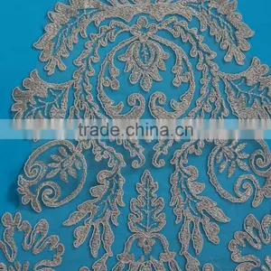 Golden Embroidery Collar Trims Sewing On Patches thumbnail-4