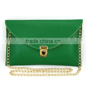 Hot Sale Monogrammed Envelope Chain Clutch Bag thumbnail-4