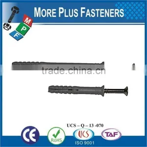 Made in Taiwan Nylon Plugs Hammer Fixing thumbnail-1