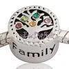 Great Polishing and Delicate European Style Beads of Family Tree Beads thumbnail-1
