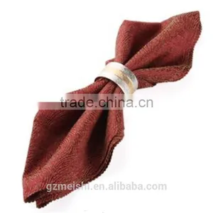 High Quality Washable Wedding Monogram Linen Napkin thumbnail-5