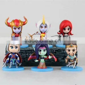 SV-LOL012 (Popular League of Legends )LOL Action Figure Wholesale Game Toys League of Legends Figure Set 6pcs With Retail Box thumbnail-1