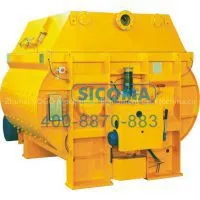 SICOMA MEO Economical Series Twin Shaft Compulsory Concrete Mixer thumbnail-1