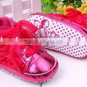 Fashion New Baby Girls First Walkers Flowers Shoes thumbnail-4