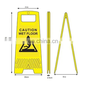 Yellow Warning Sign in Hotels Outdoor thumbnail-1