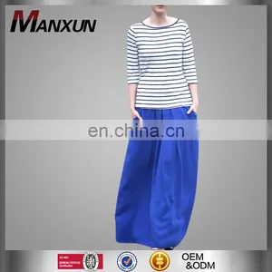 New Design Muslim Dress Ladies' Fashion Maxi Dress High Quality Islamic Women African Ethnic Maxi Skirt thumbnail-1