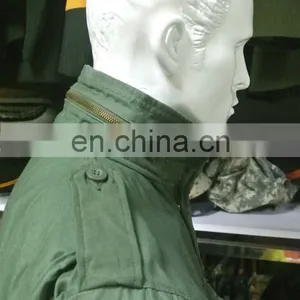 Customized Olive Green Camo Tactical M65 Field Jacket for Army for Men thumbnail-5