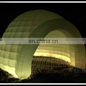 Best Selling Inflatable LED Light Round Kiosk Round Photo Enclosure Spray Portable Booth thumbnail-1