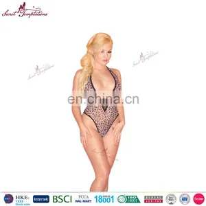Secret Temptations Sexy Teddy Bodysuit Sexy Babydoll Mature Women 2016 Sexy Lingerie thumbnail-2