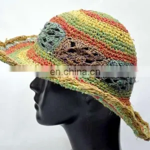 Rasta Wire Brim Hat thumbnail-1