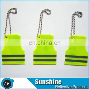 Reflector Clothing Shape Reflective Keychain Reflective Cross Pendant Hanger thumbnail-2