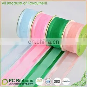 Wholesale Fancy Organza Ribbon With Double Satin Sided Sheer thumbnail-1