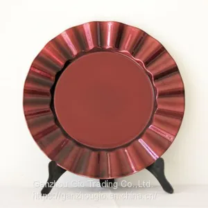 Christmas Decoration Festival Products Plastic Plate Made in ChinaYF-60053 thumbnail-3